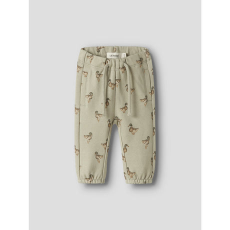 Lil'Atelier Moss Gray Duck Nbmjobo Akk Sweat Pants Lil