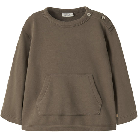 Lil'Atelier Teak Nmmilondon Rea Ls Loose Sweat Bru Lil