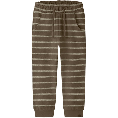 Lil'Atelier Teak Turtledove Nmmoby Loose Pants Lil