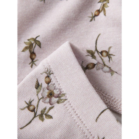 Lil'Atelier Hushed Violet Apple Rose Nbfgayo Sin Slim Leggings Lil