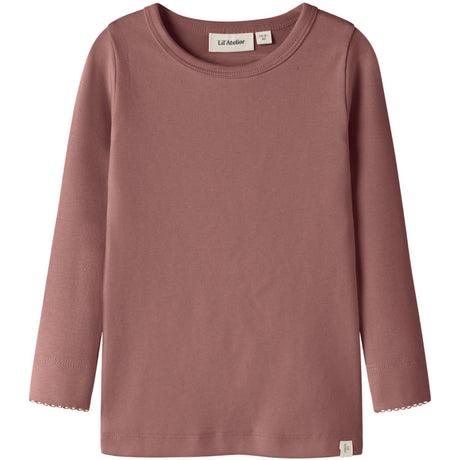 Lil'Atelier Withered Rose Nmfgayo Sia Ls Slim Top Lil