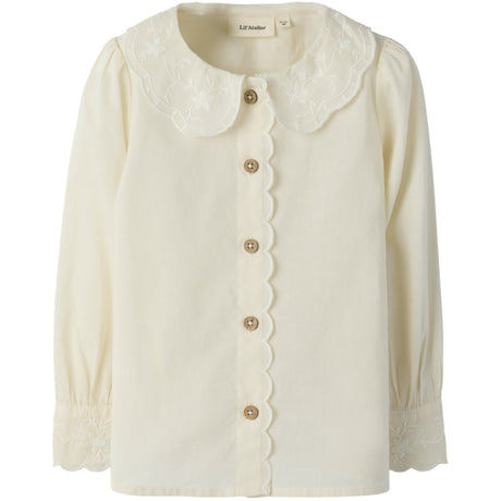 Lil'Atelier Turtledove Nmfola Ls Loose Shirt Lil
