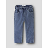 Lil'Atelier Dark Blue Denim Nmmobello Loose Jeans 1144-Se Lil