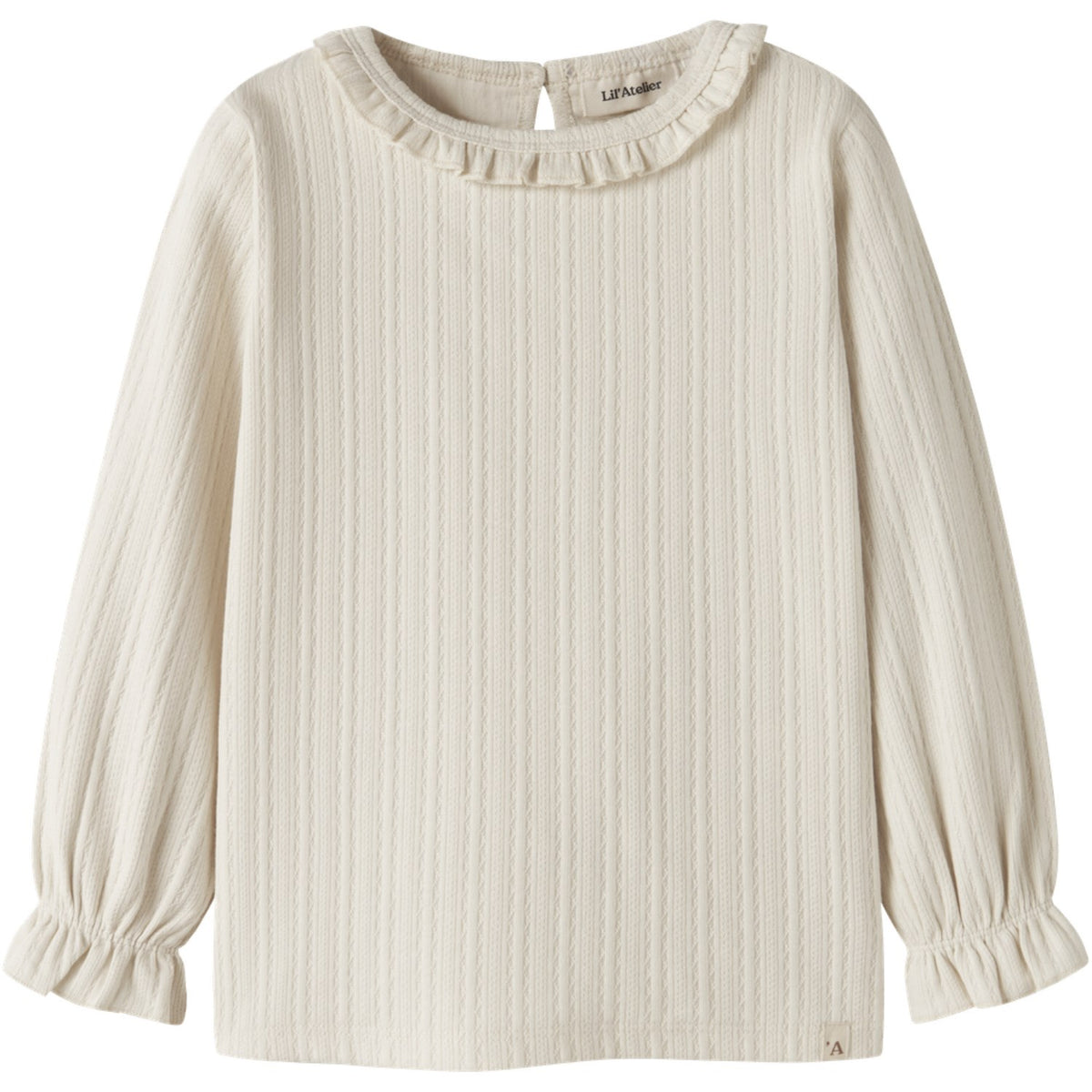 Lil'Atelier Turtledove Nmfonela Ls Slim Top Lil