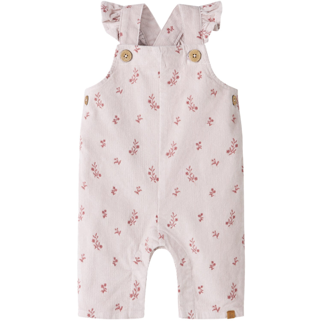 Lil'Atelier Hushed Violet Flower Emb Nbfnelly Cord Loose Overall 1145-Hc Lil