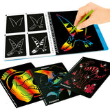 Dino World Magic Scratch Book