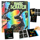 Dino World Magic Scratch Book
