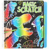Dino World Magic Scratch Book