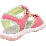 Superfit Pink/Lightgreen Pebbles Sandal