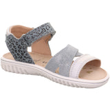 Superfit Hellgrün/Silber Sparkle Sandal