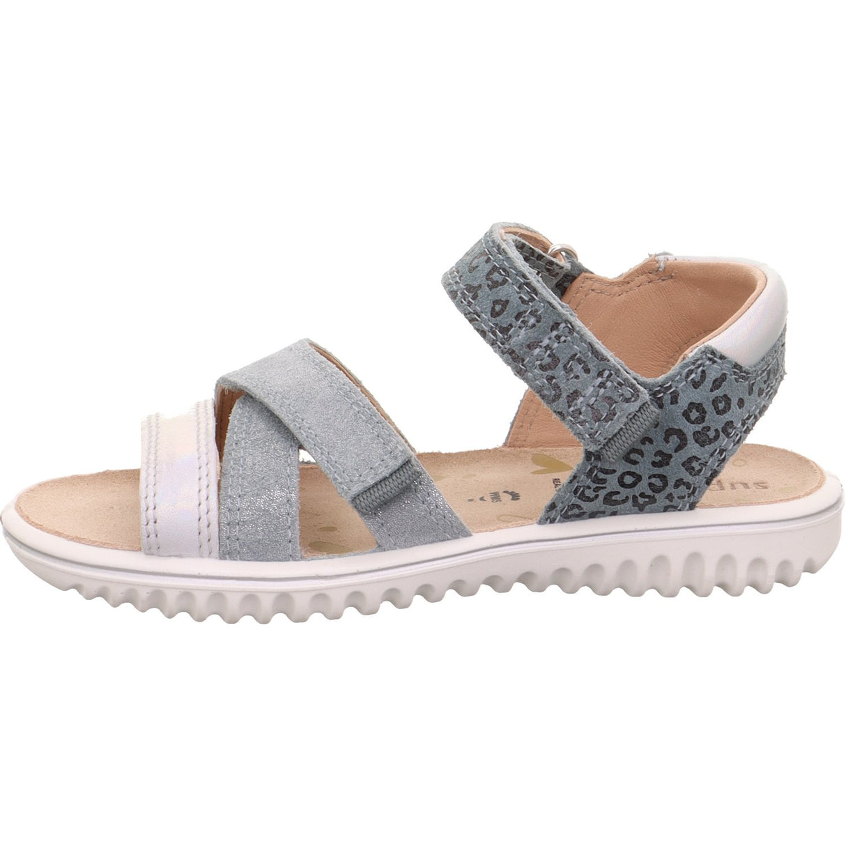 Superfit Hellgrün/Silber Sparkle Sandal