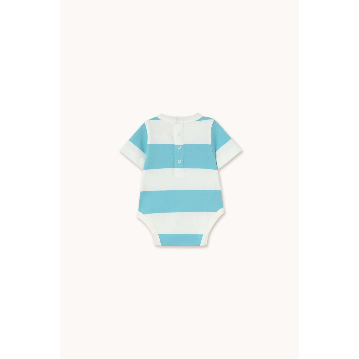 TinyCottons Light Cyan Cyan Stripes Knit Body