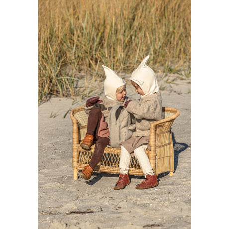 Racing Kids Nisse Balaclava M. Bow Ivory
