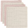 Pippi Shadow Gray Muslin Cloth Solid (4-Pack)