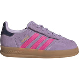 adidas Originals Powder Plum/Lucid Pink/Gum 2 Gazelle Indoor Cf El I Sneakers