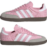 adidas Originals Light Pink/Ftwr White/Gum5 Samba Og J Sneakers