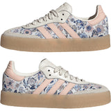 adidas Originals Off White/Blush Pink/Gum 3 Sambae J Sneakers