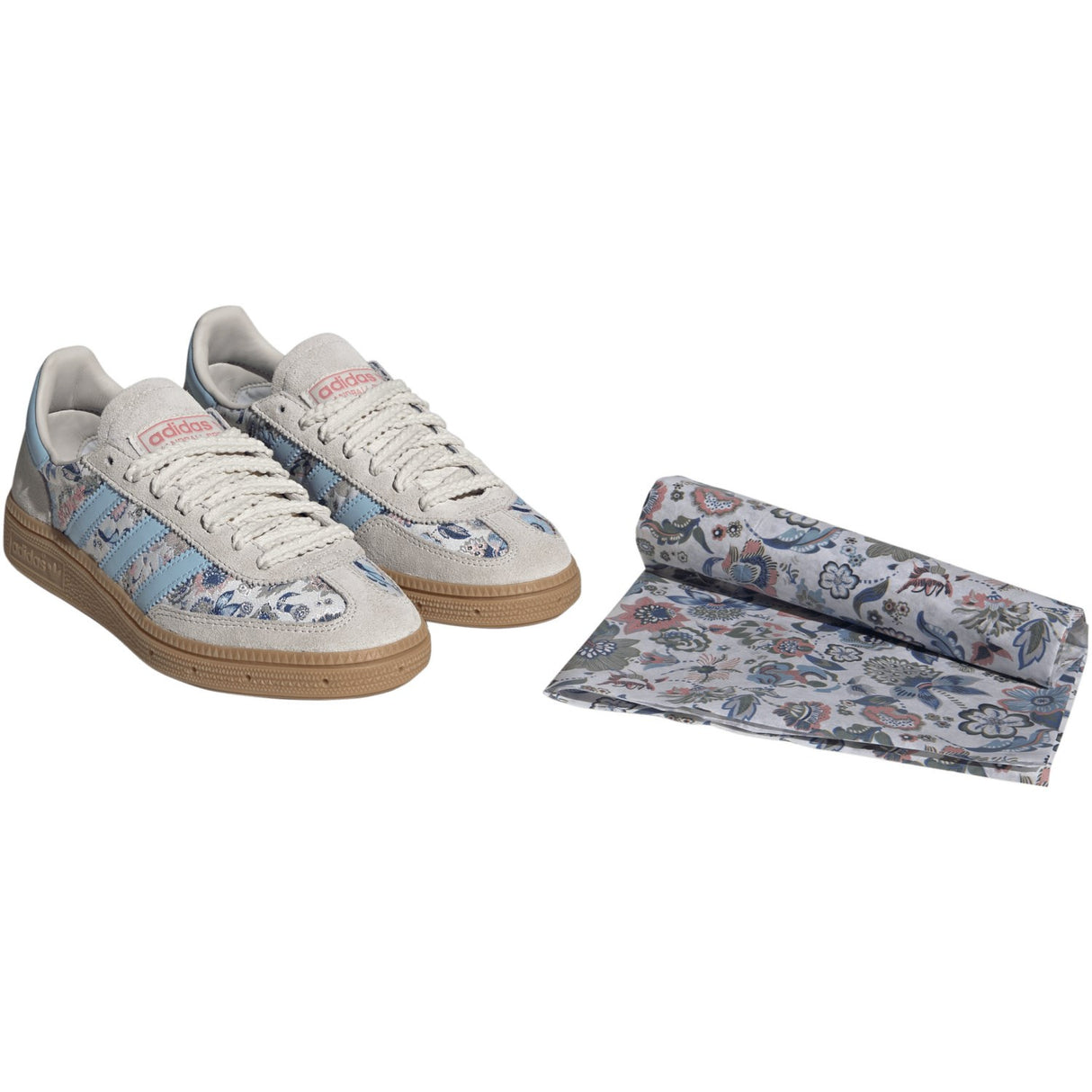 adidas Originals Off White/Icey Blue/Gum 3 Handball Spezial J Sneakers