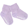 Gobabygo Cloud Lilac Non Slip Socks Organic Cotton