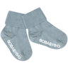 Gobabygo Dusty Blue Non Slip Socks Organic Cotton