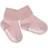 Gobabygo Alt Rosa Non Slip Socks Organic Cotton