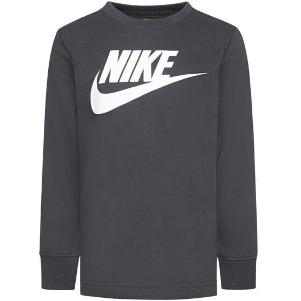 NIKE Anthracite Futura Ls Tee