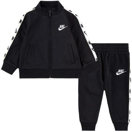 NIKE Black Full Zip Set With Logo Tap