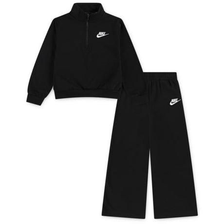NIKE Black Wide Leg Club Fleece Set