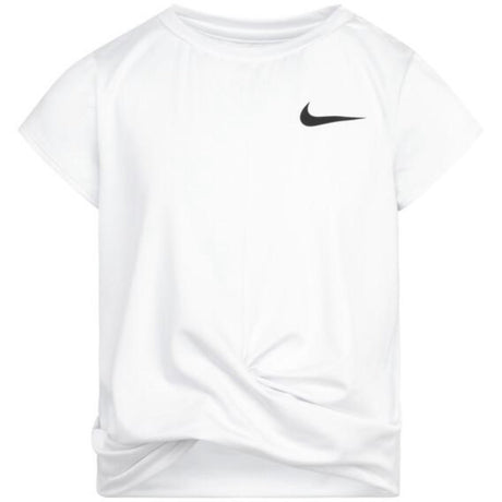 NIKE White All Day Play Twist Hem Tee