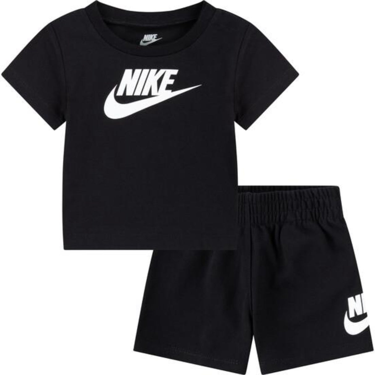 NIKE Black Club Tee And Shorts Set