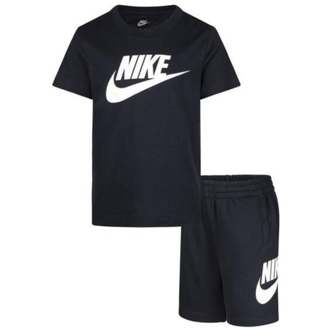 NIKE Black Club Tee & Shorts Set