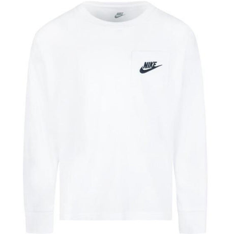 NIKE White Relaxed Ls Lbr Tee