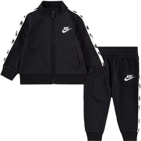 NIKE Black Full Zip Set With Logo Tap