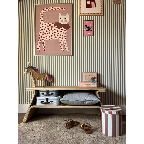 Curve Lab Oak Tokyo Bench Kids