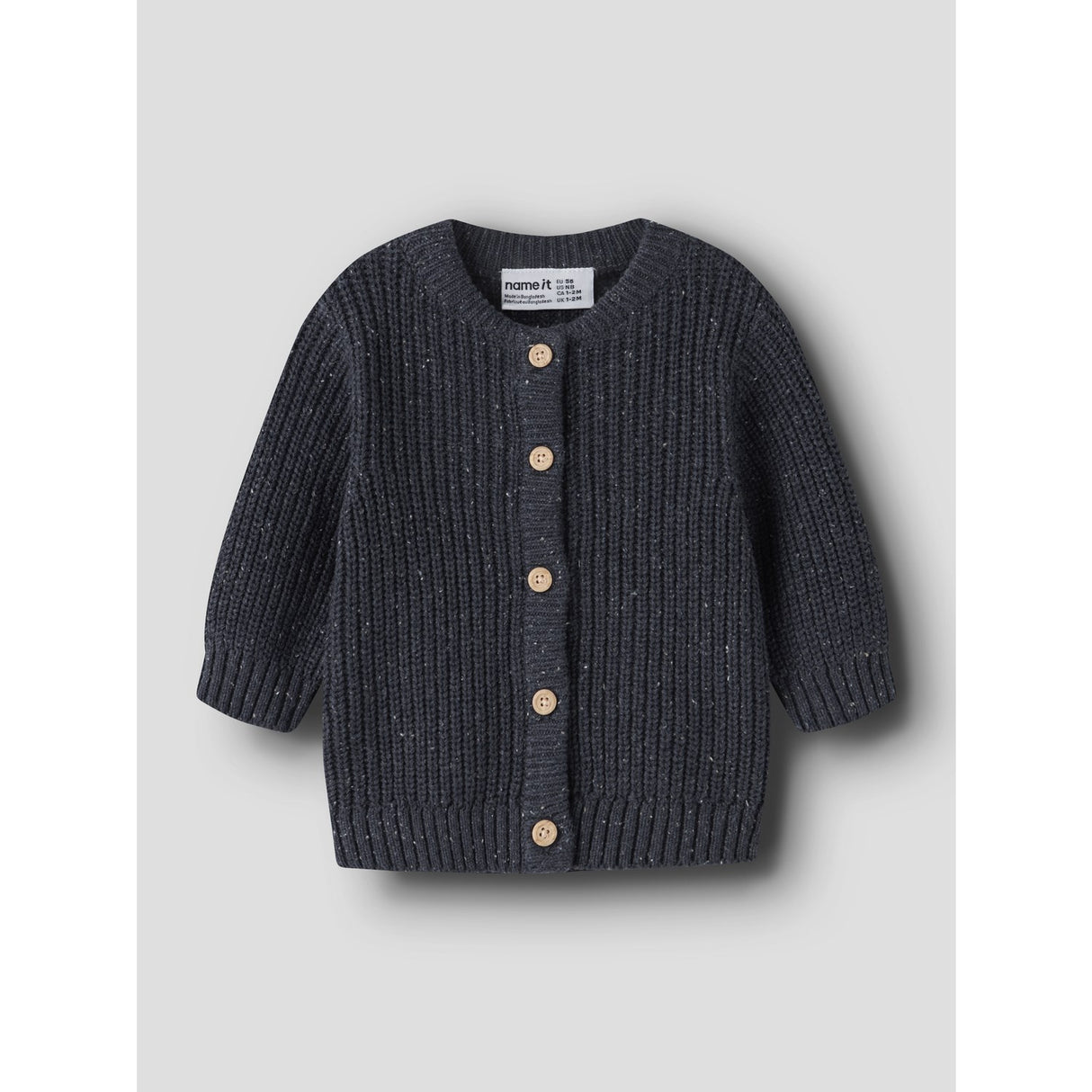 Name It Ombre Blue Nbmnorman Ls Knit Card