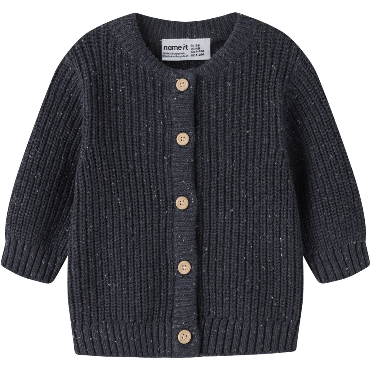 Name It Ombre Blue Nbmnorman Ls Knit Card