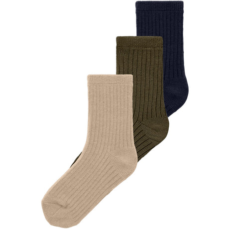 Name It Olive Night Nmmnobbu 3P Socks