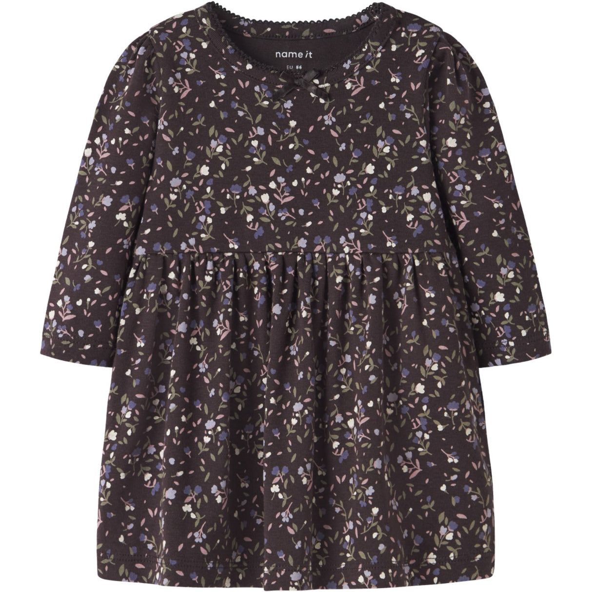 Name It Chocolate Plum Nbfoceana Ls Dress