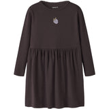 Name It Chocolate Plum Nmfonaya Ls Slim Dress Box