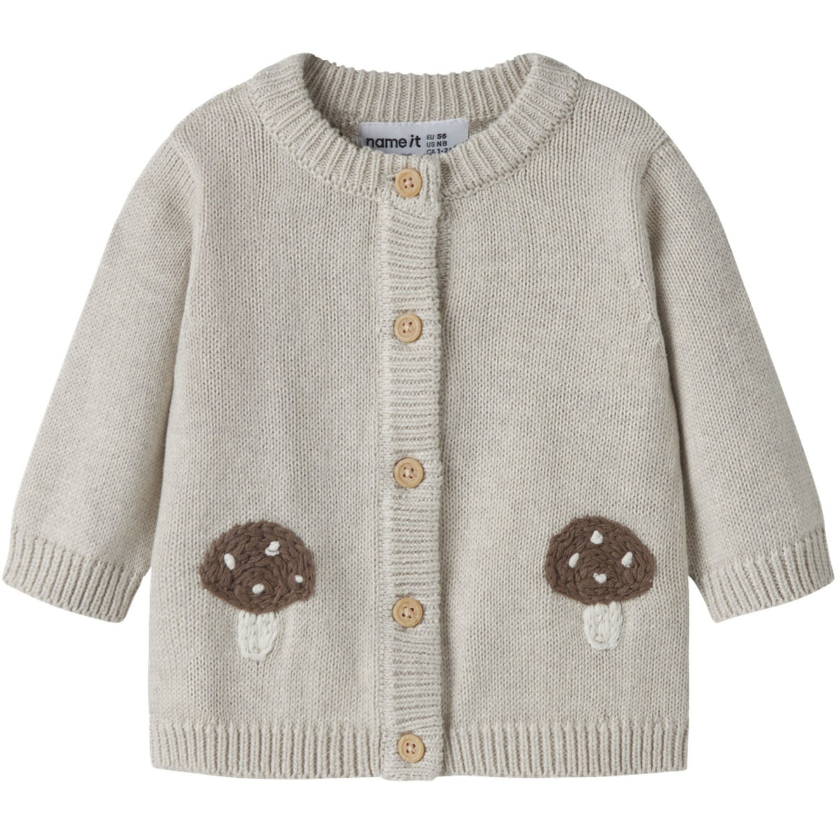 Name It Peyote Melange Nbfotelia Ls Knit Card