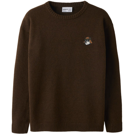 Name It Chocolate Plum Nkmolexandr Ls Knit