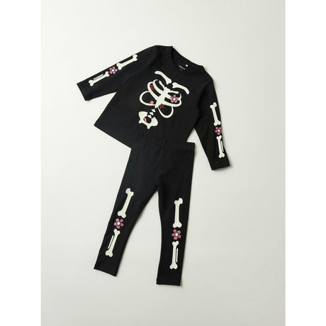 Name It Black Red Orange Nmnowina Night Set