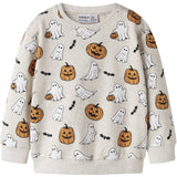 Name It Peyote Melange Nmnovar Nreg Sweat Box Bru