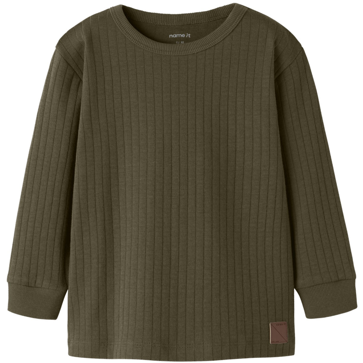 Name It Olive Night Nmmnicholas Ls Nreg Top