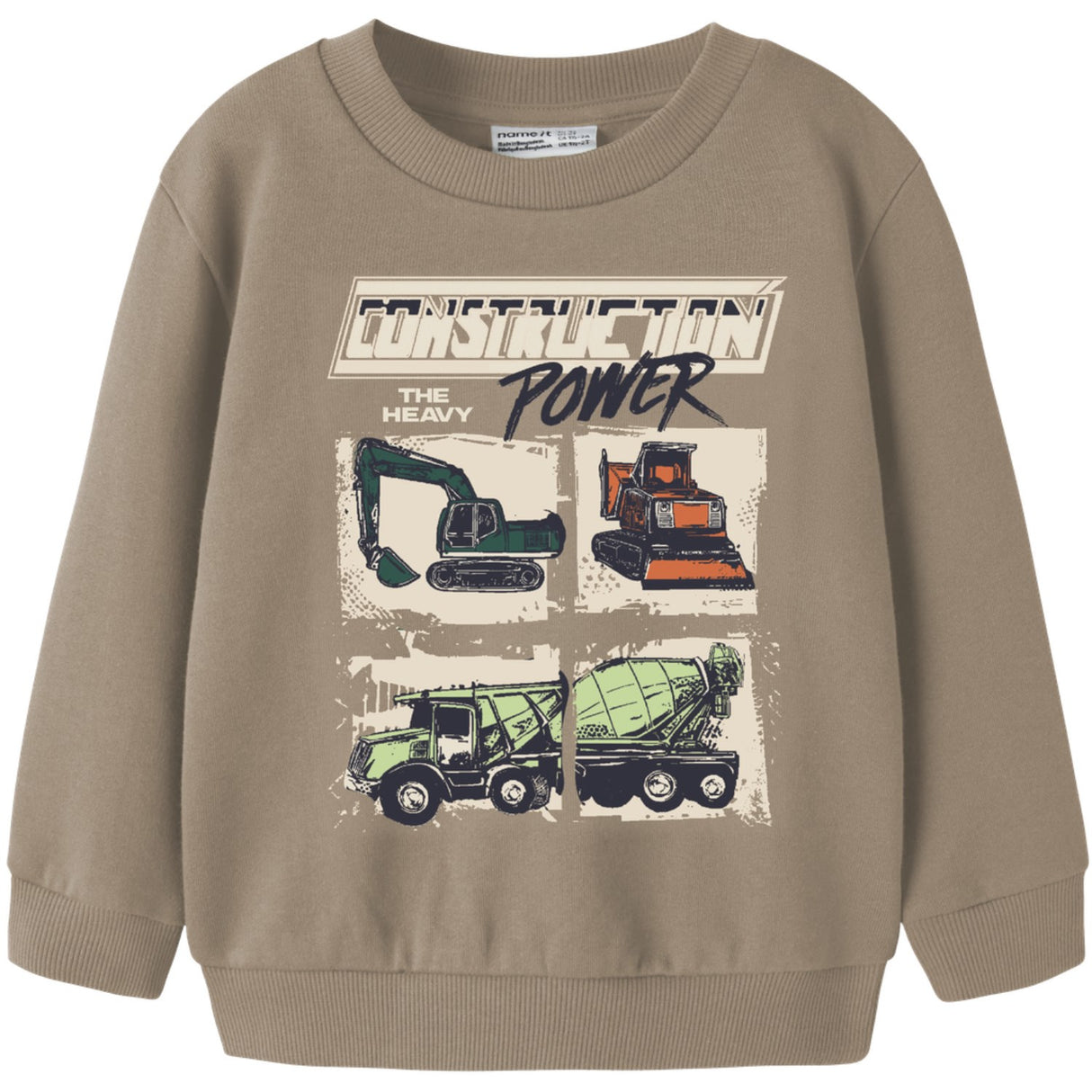 Name It Sesame Nmmnayel Ls Nreg Sweat Bru Box