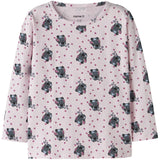 Name It Cradle Pink Nmfandrea Stitch Ls Nreg Top Wdi