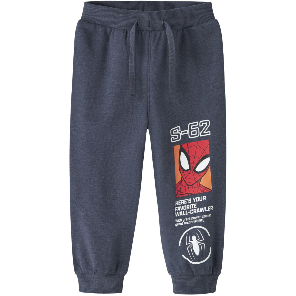 Name It Ombre Blue Melange Nmmactor Spider Nreg Swe Pants Bru Mar