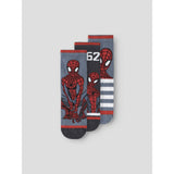 Name It Ombre Blue Nmmmandres Spider 3P Socks Mar
