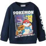Name It Navy Blazer Nmmsibo Pokemon Nreg Sweat Bru Noos Bfu