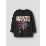 Name It Black Nmmscary Spider Ls Nreg Top Mar